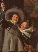 Frans Hals Young Man and Woman in an Inn oil on canvas
